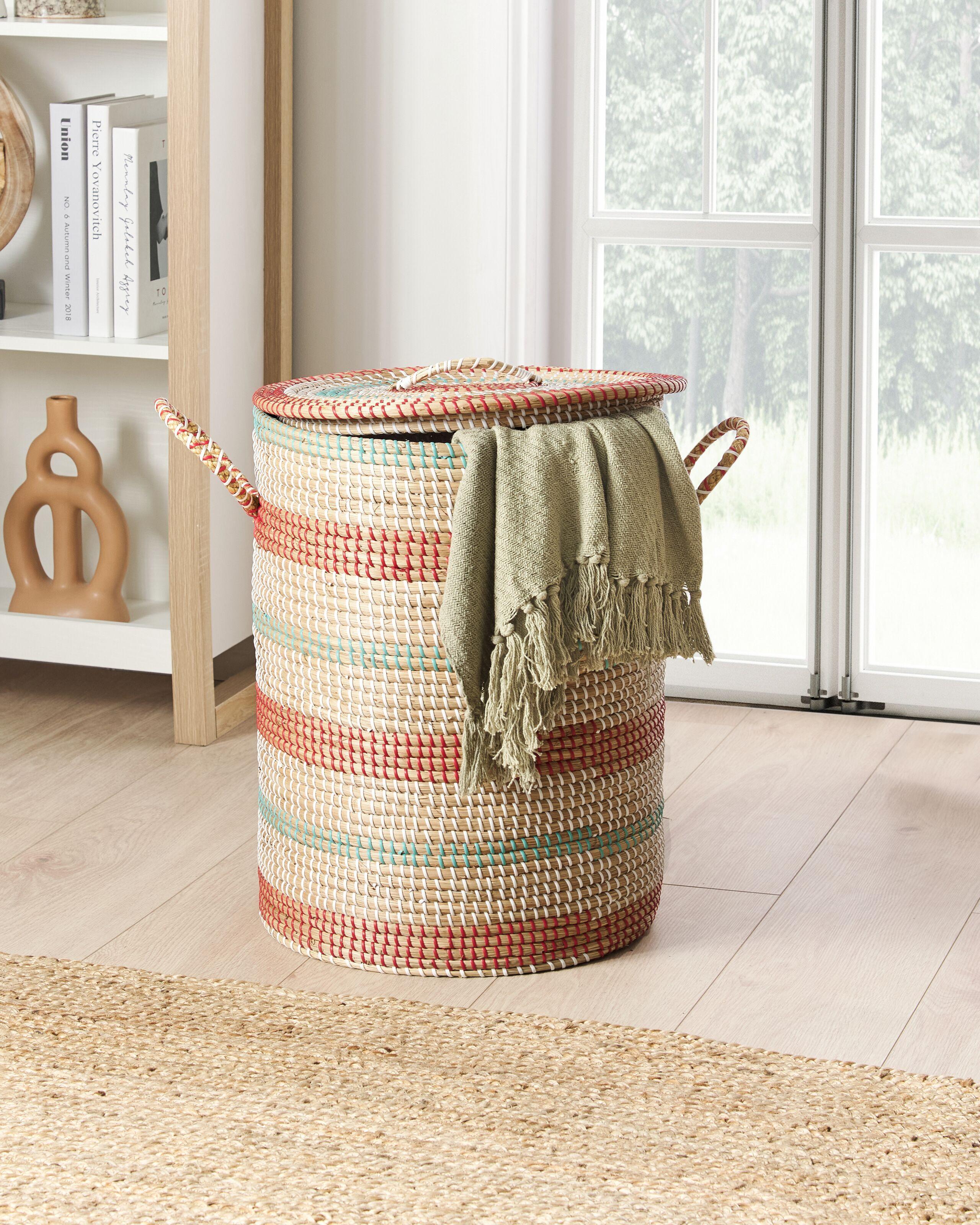 Beliani Korb aus Seegras Boho SADEC