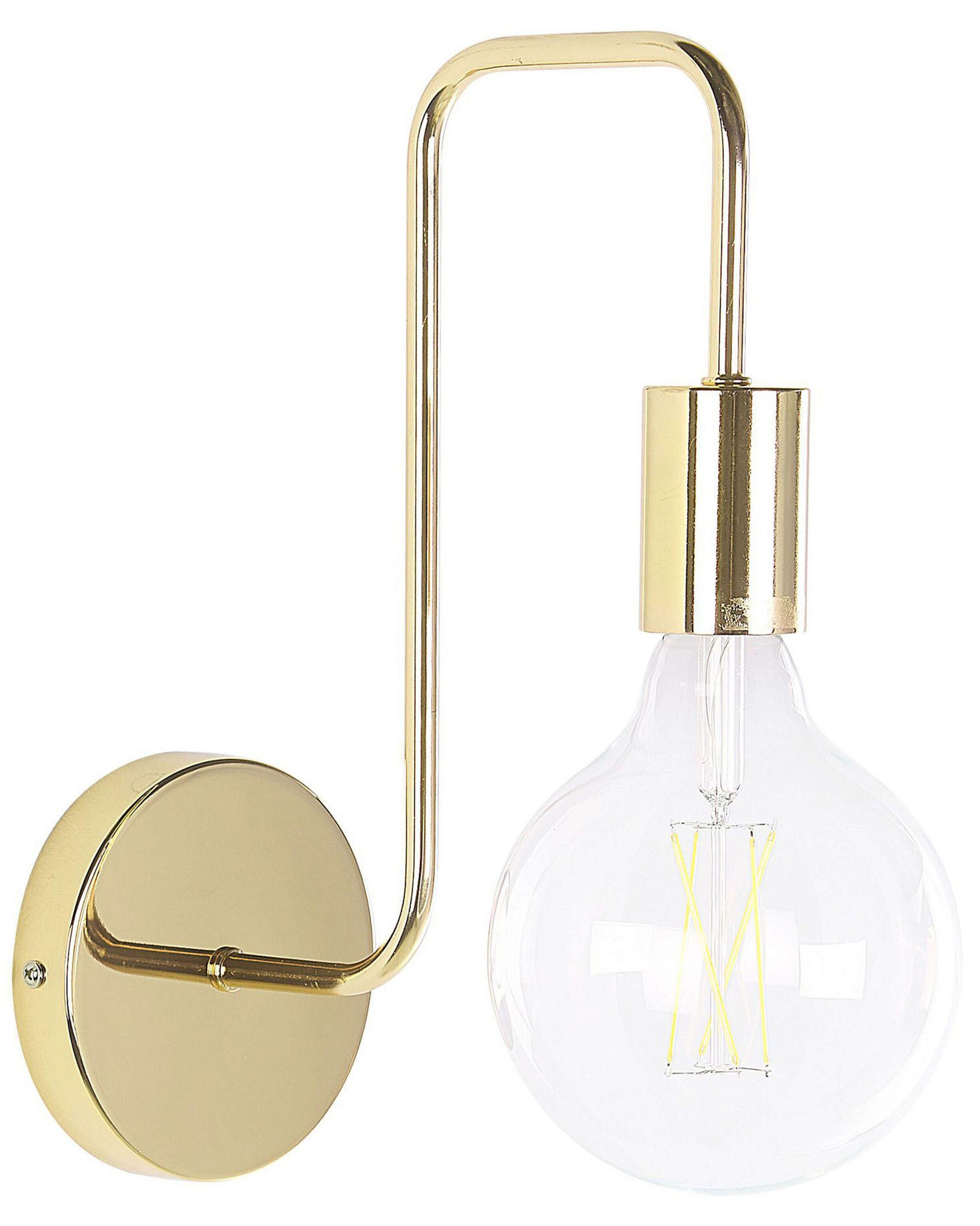 Beliani Wandlampe aus Kupfer Modern SAVENA