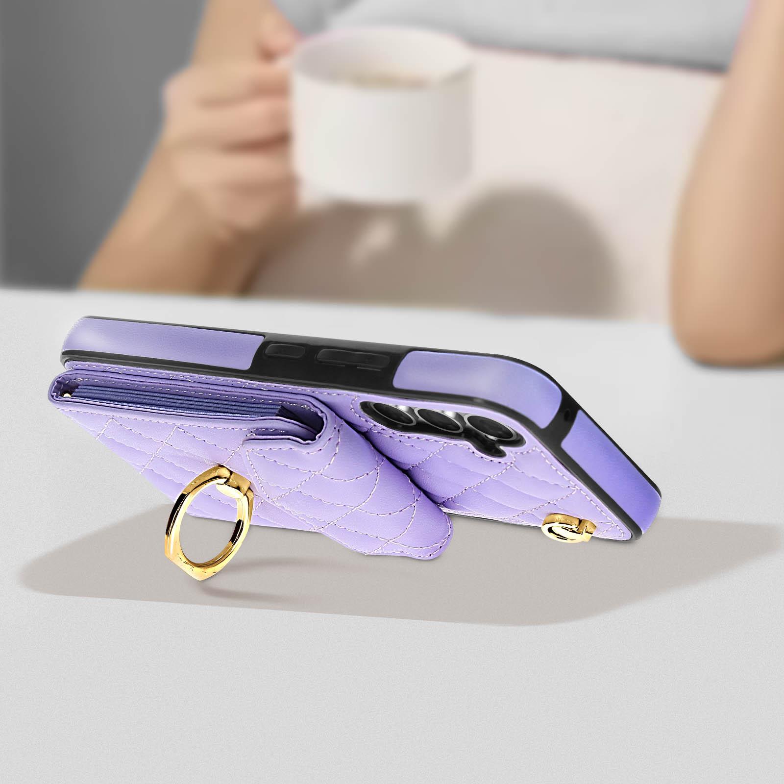 Avizar Crossbody Hülle Samsung A54 5G Violett