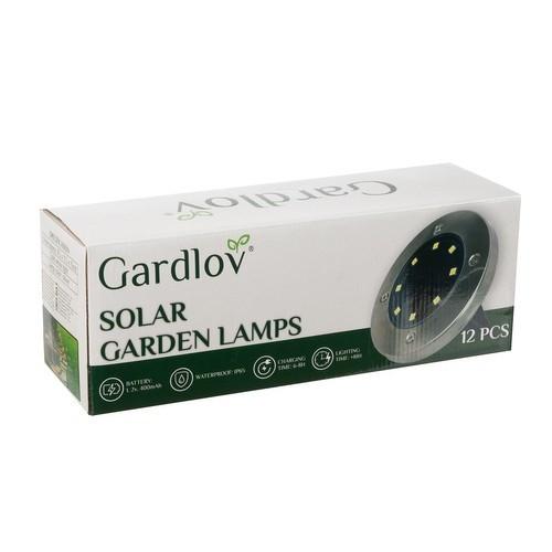 Gardlov Solar-Gartenleuchten - 12 Stk. Gardlov 24001