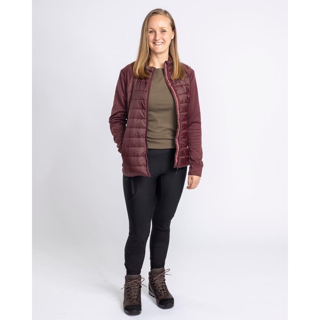 Pinewood damen-daunenjacke finnveden hybrid power