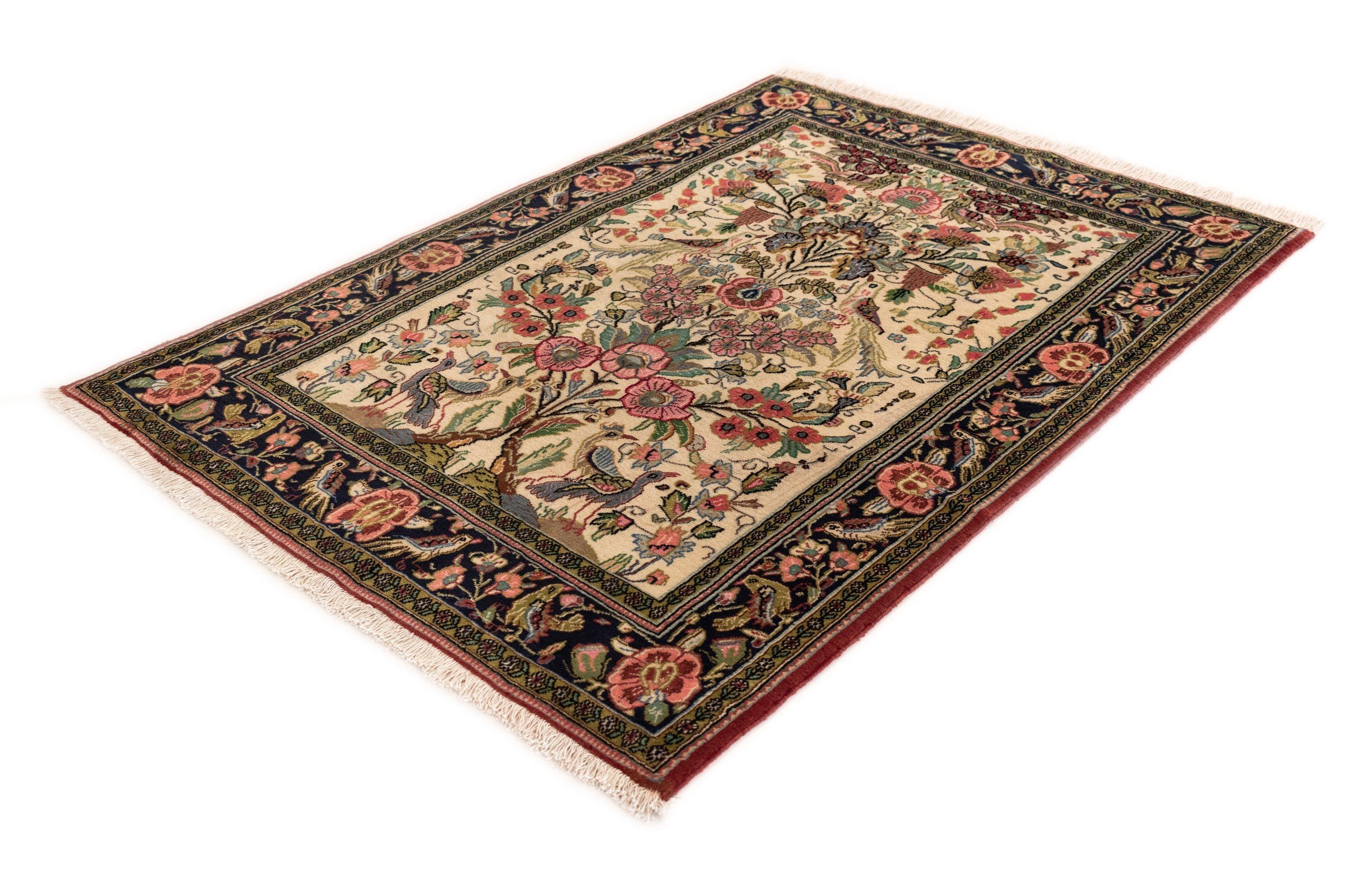 VIDAL Handgemachter Teppich Ghom