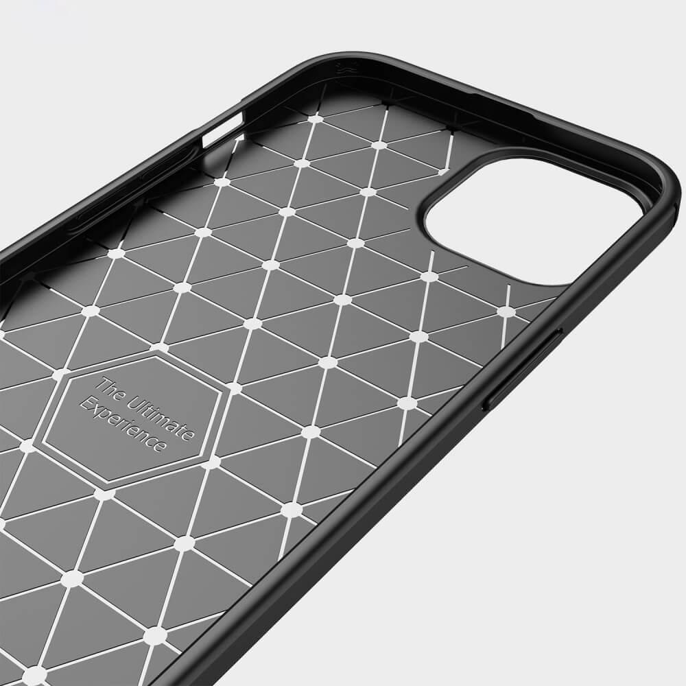 Cover-Discount iPhone 14 Plus - Metall Carbon Look Hülle