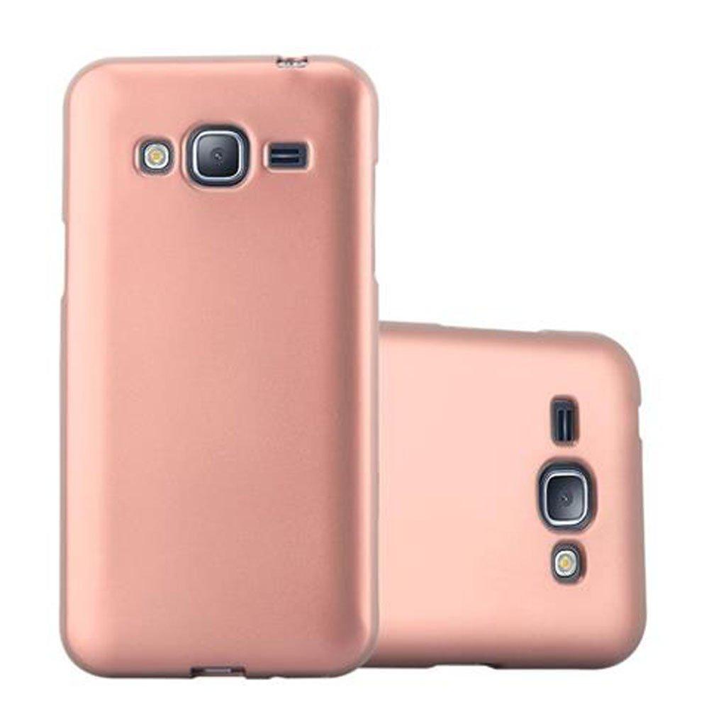 Cadorabo Hülle für Samsung Galaxy J3 2016 TPU Silikon Matt