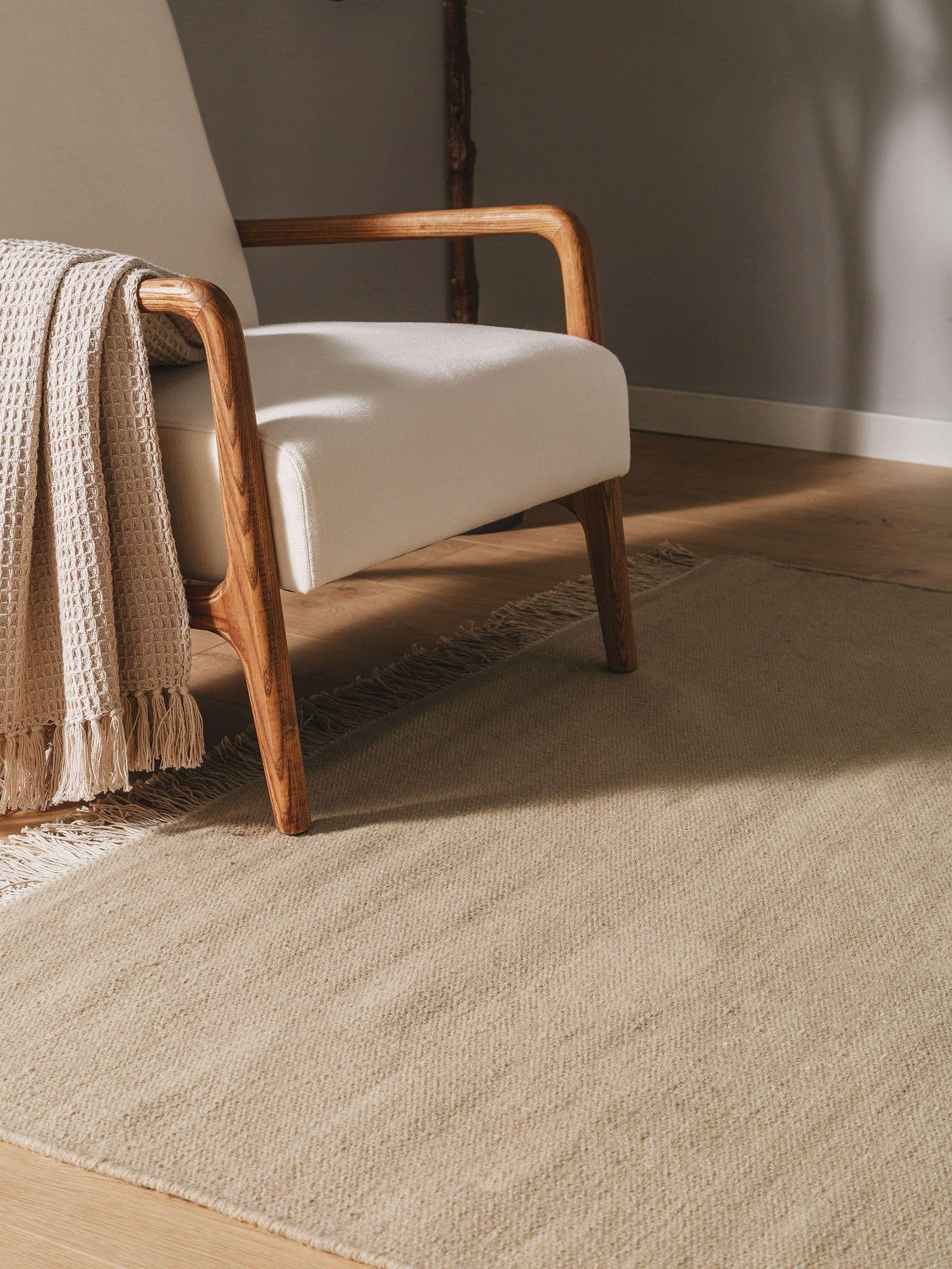 Benuta Wollteppich Liv Beige