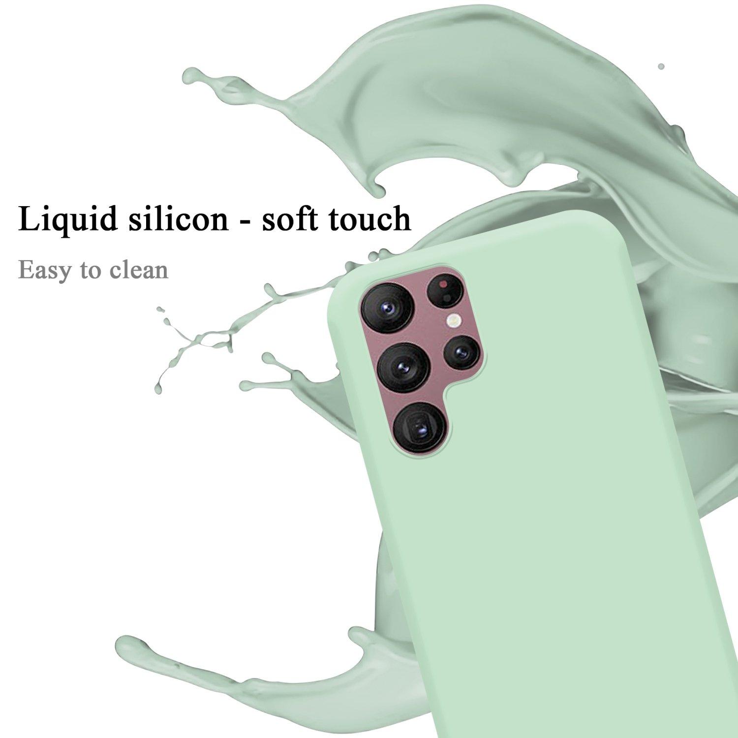 Cadorabo Hülle für Samsung Galaxy S22 ULTRA TPU Silikon Liquid
