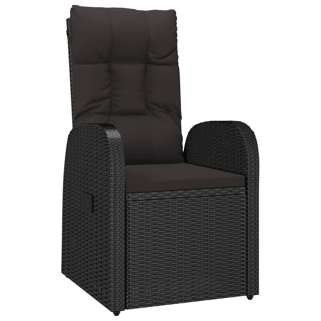 VidaXL Garten-liegestuhl poly-rattan