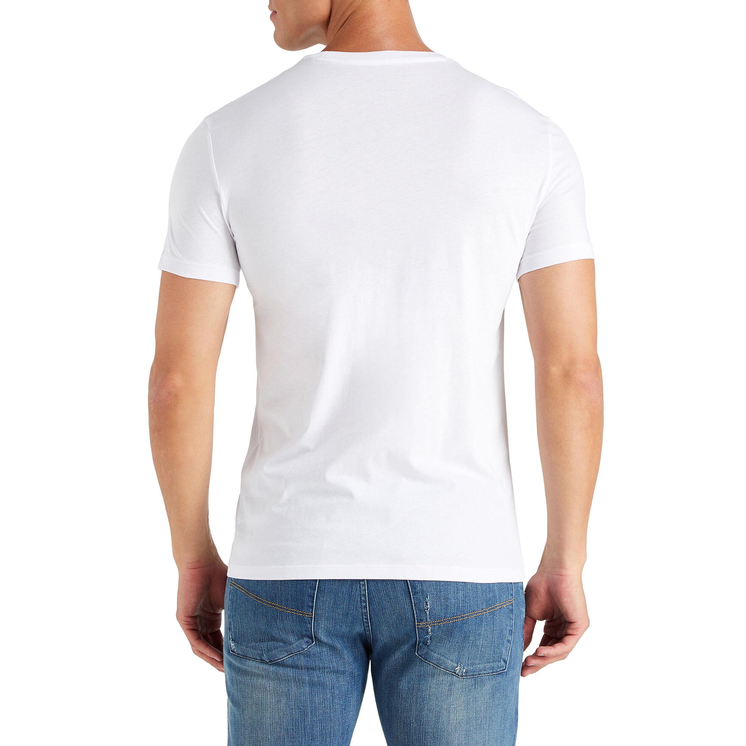 Armani Exchange Sportliches Regular Fit T-Shirt mit Logoprint