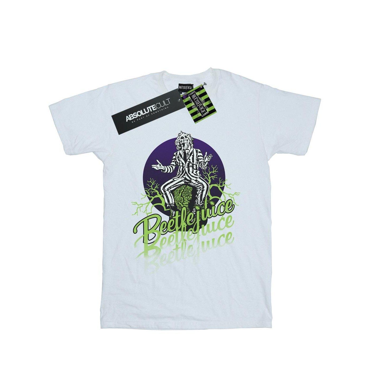 Beetlejuice Character Print T-Shirt