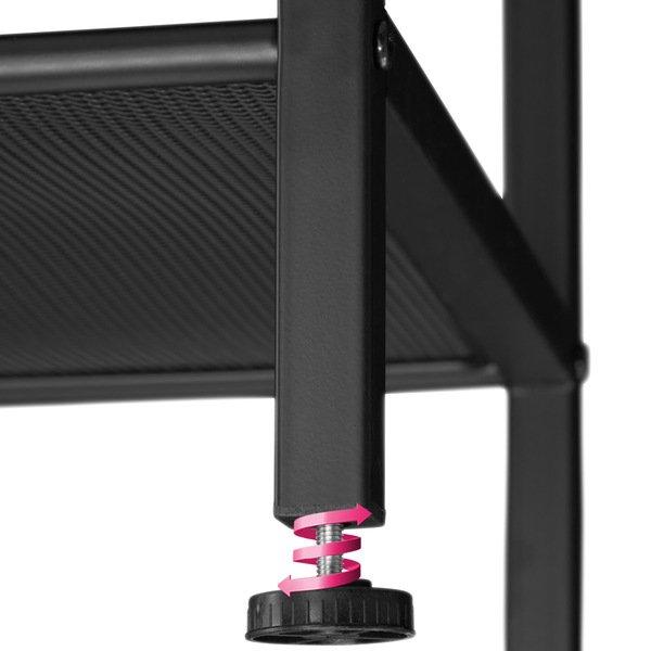 Tectake Nachttisch Harlow 40,5x40,5x59cm