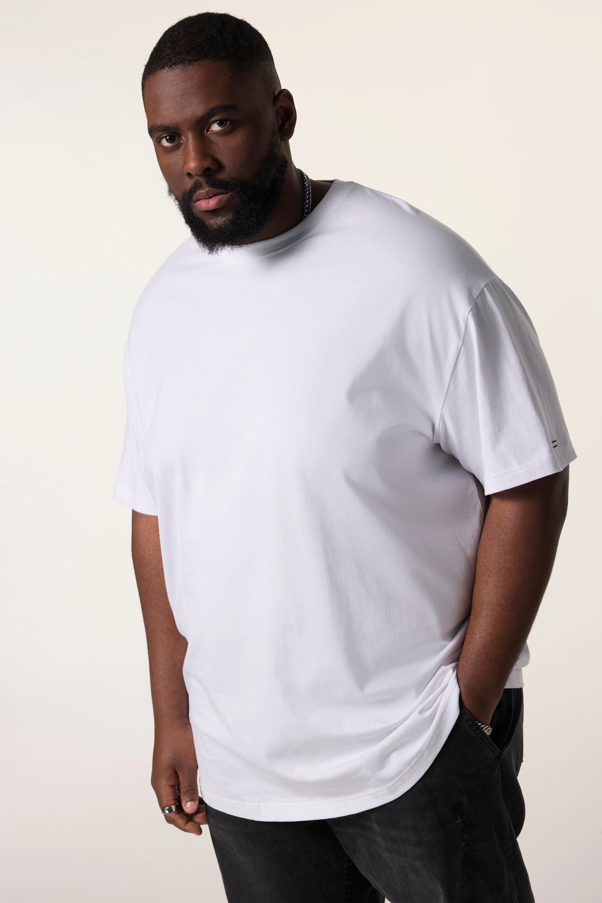 Sthuge Oversized Halbarm T-Shirt mit Rückenprint