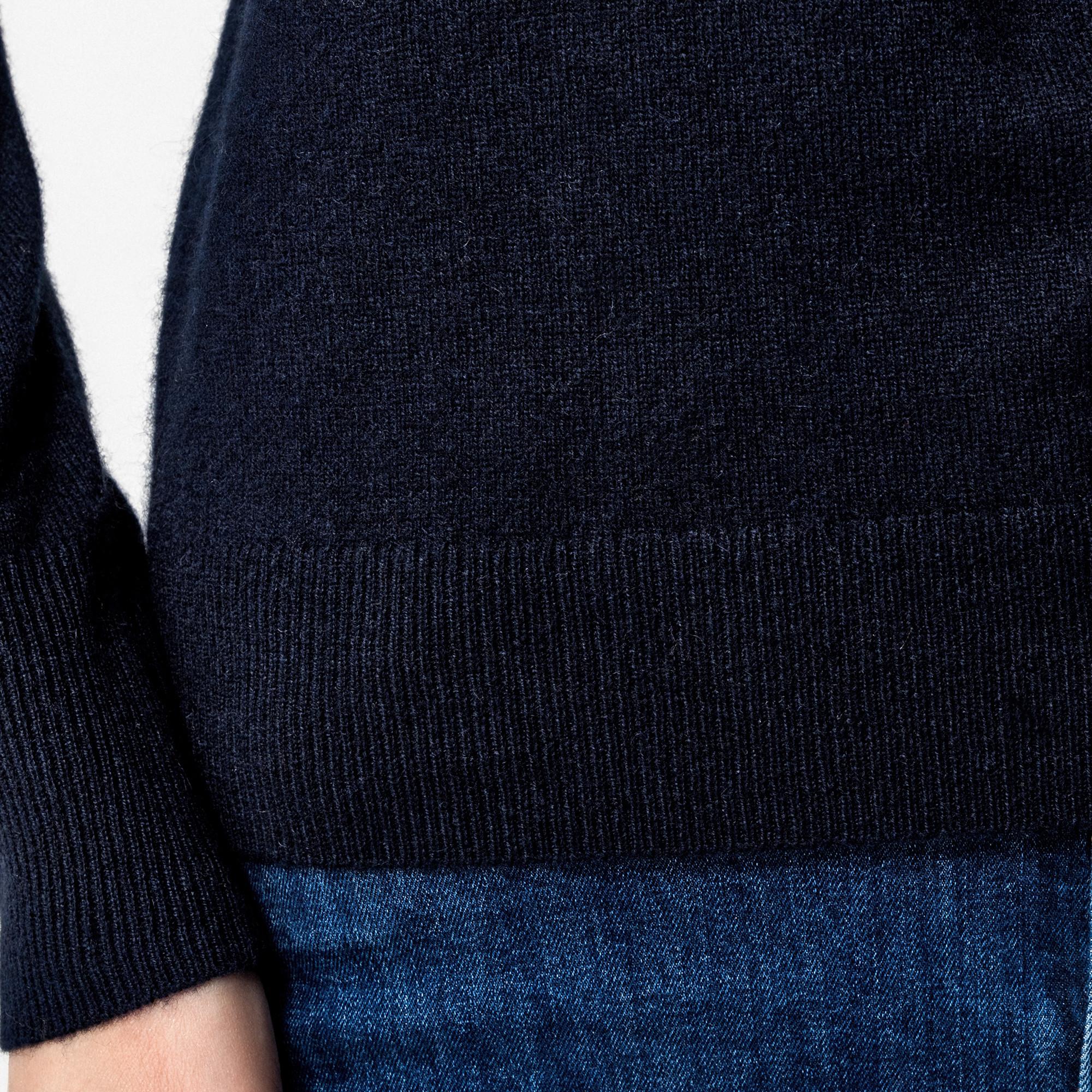 Manor Woman Bio-Cashmere Pullover, Rollkragen