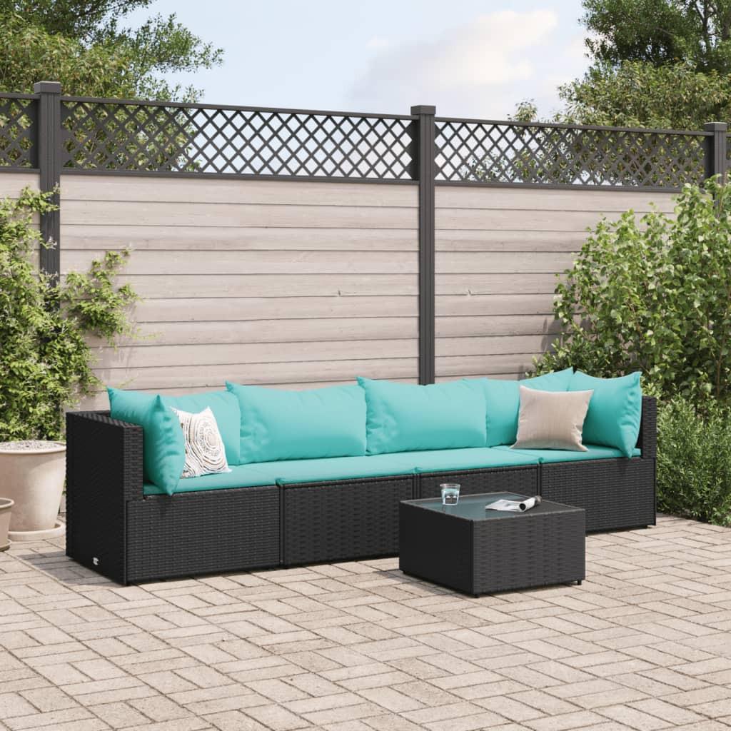 VidaXL Garten lounge set poly-rattan