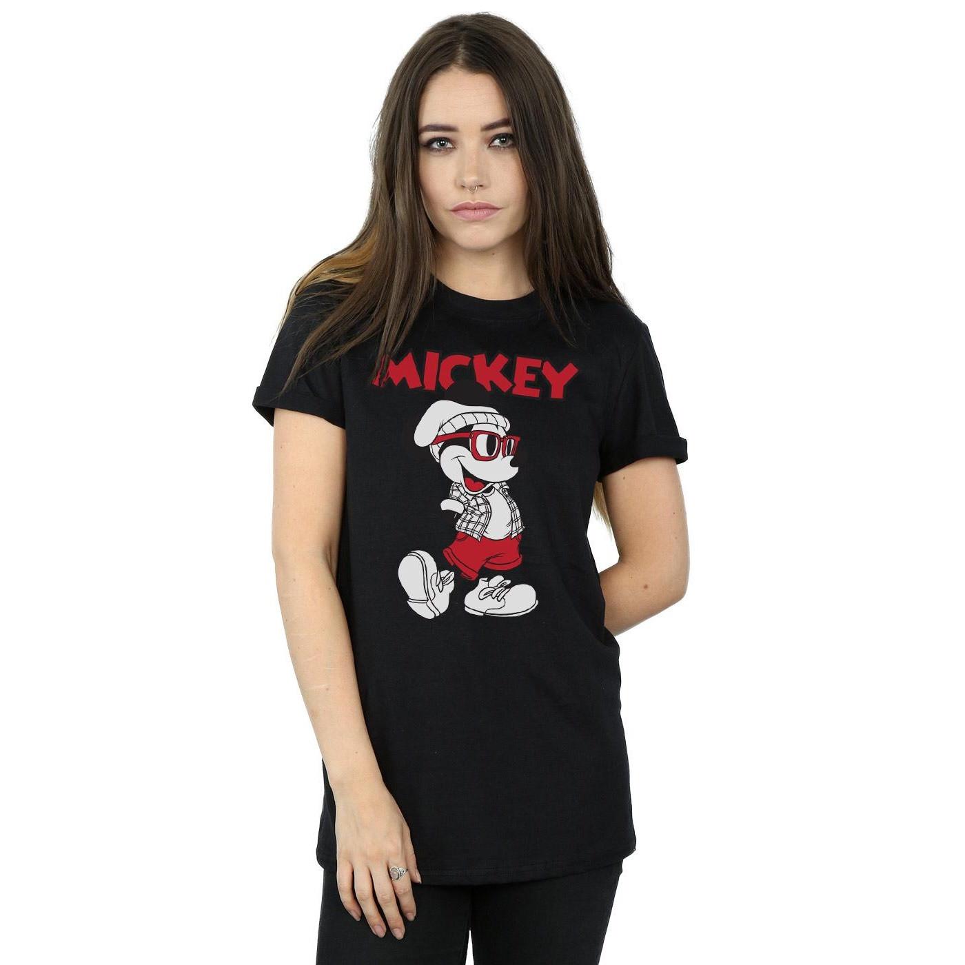 Disney Mickey Mouse bedrucktes Kurzarm T-Shirt