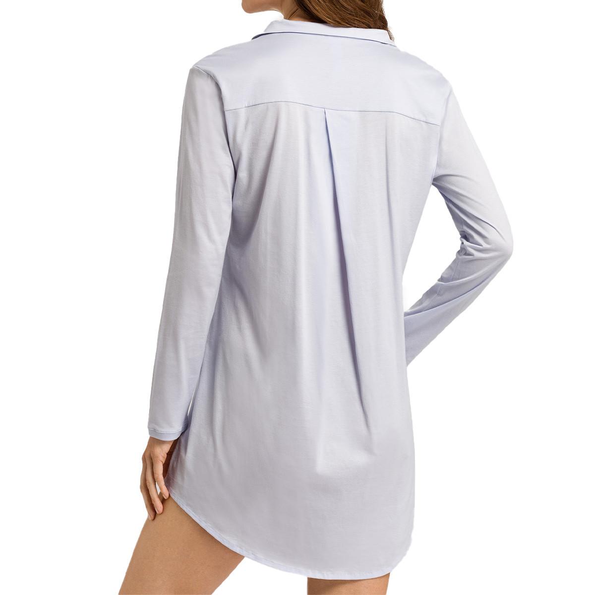 HANRO Cotton Deluxe - Nachthemd Langarm