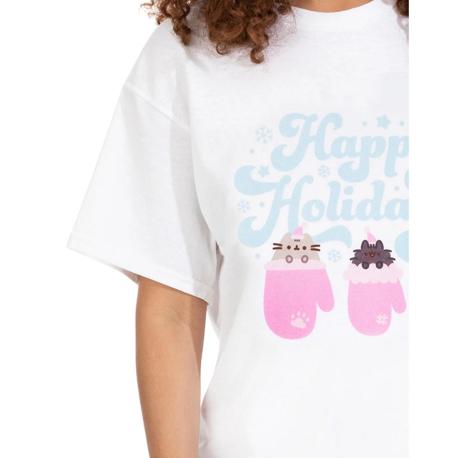 PUSHEEN Weihnachtliches Design T-Shirt