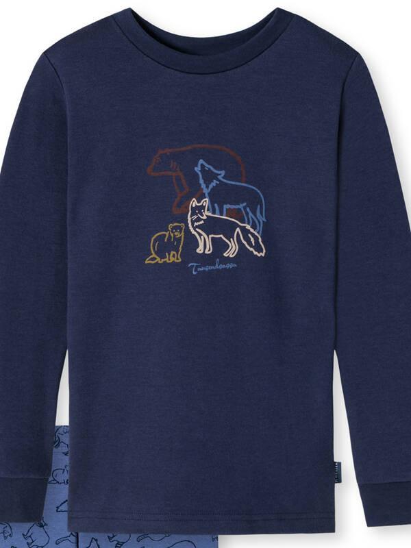 Schiesser Boys Bündchen Pyjama