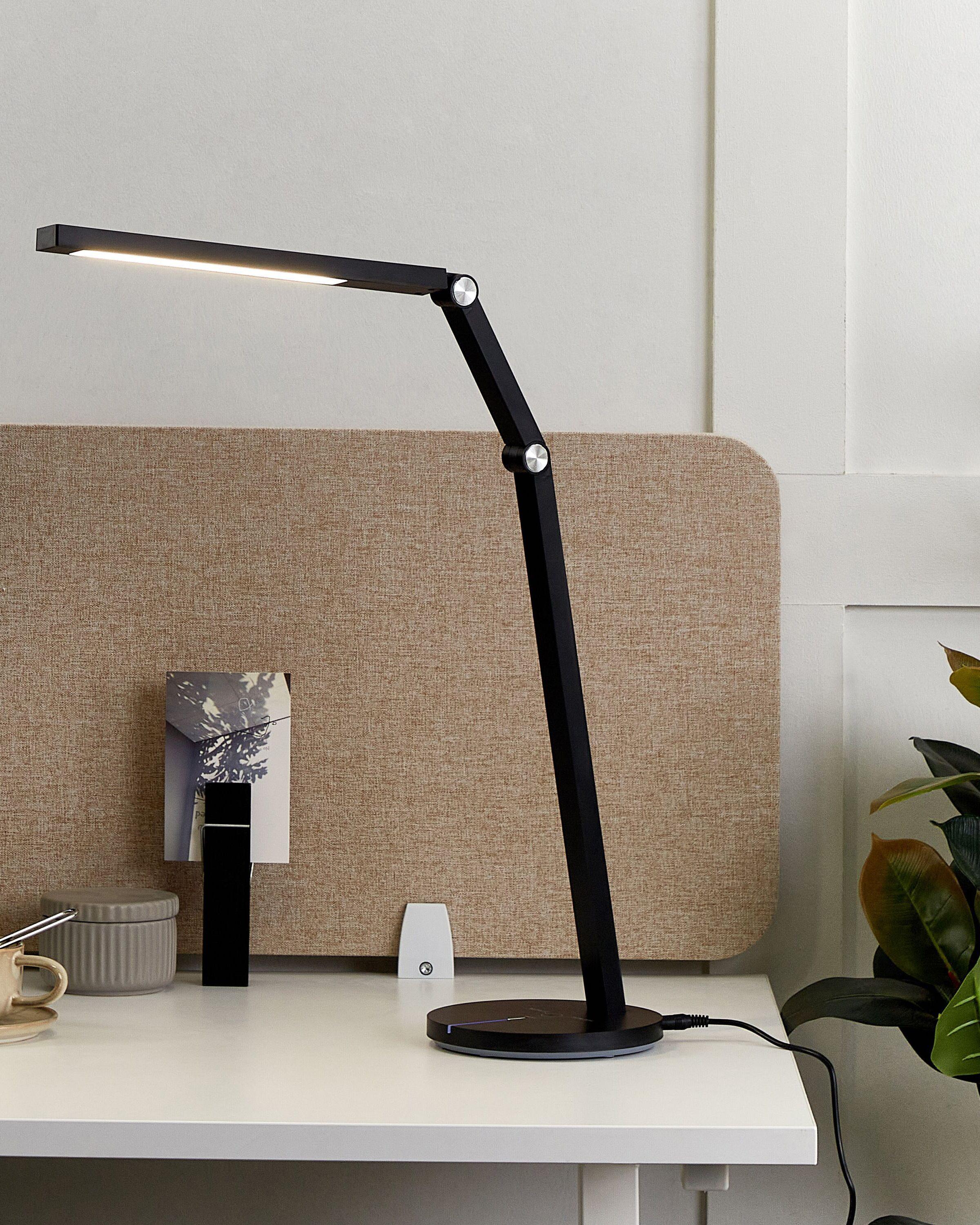 Beliani LED Schreibtischlampe aus Kunststoff Modern DORADO