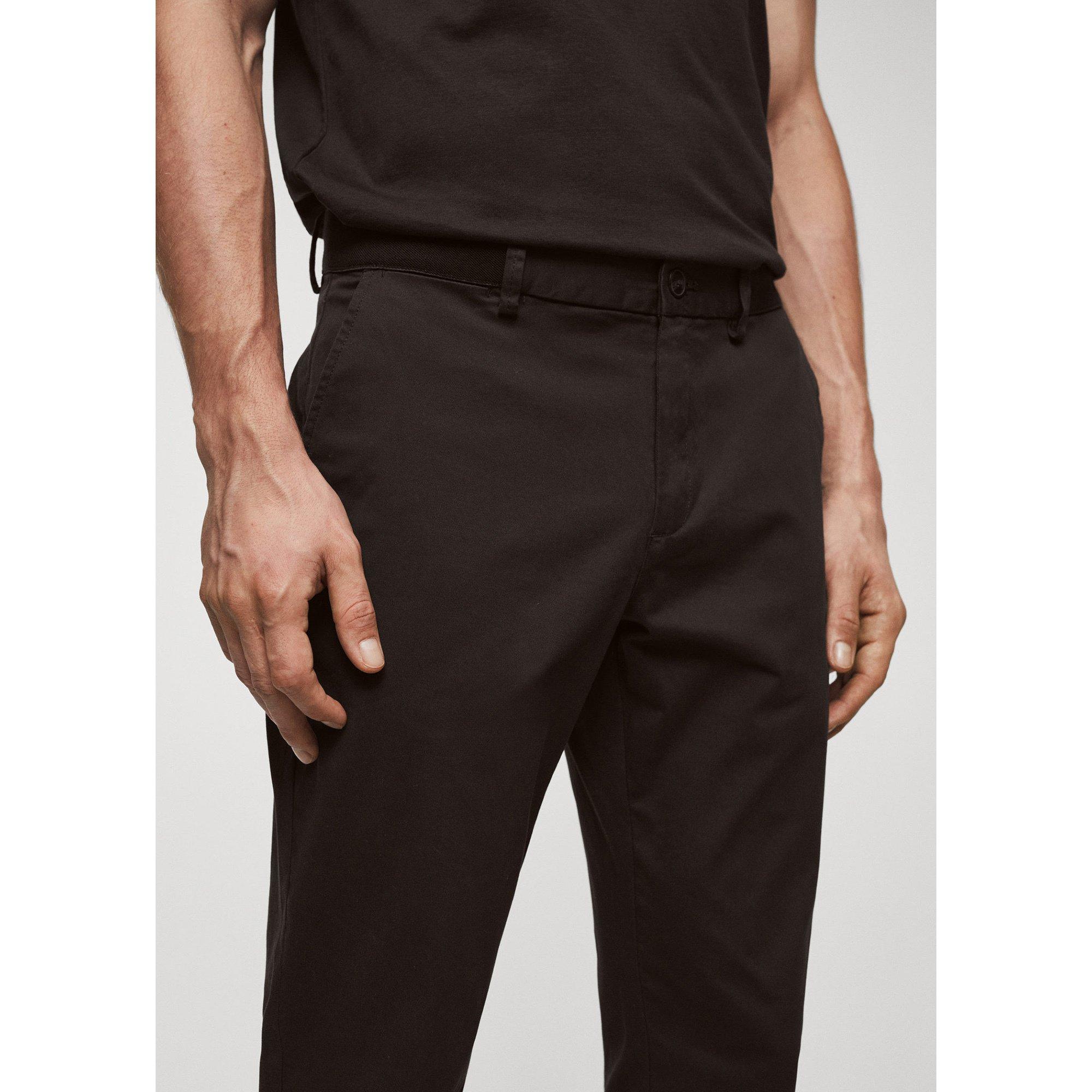 Mango Man Prato Tapered Fit Chino Hose