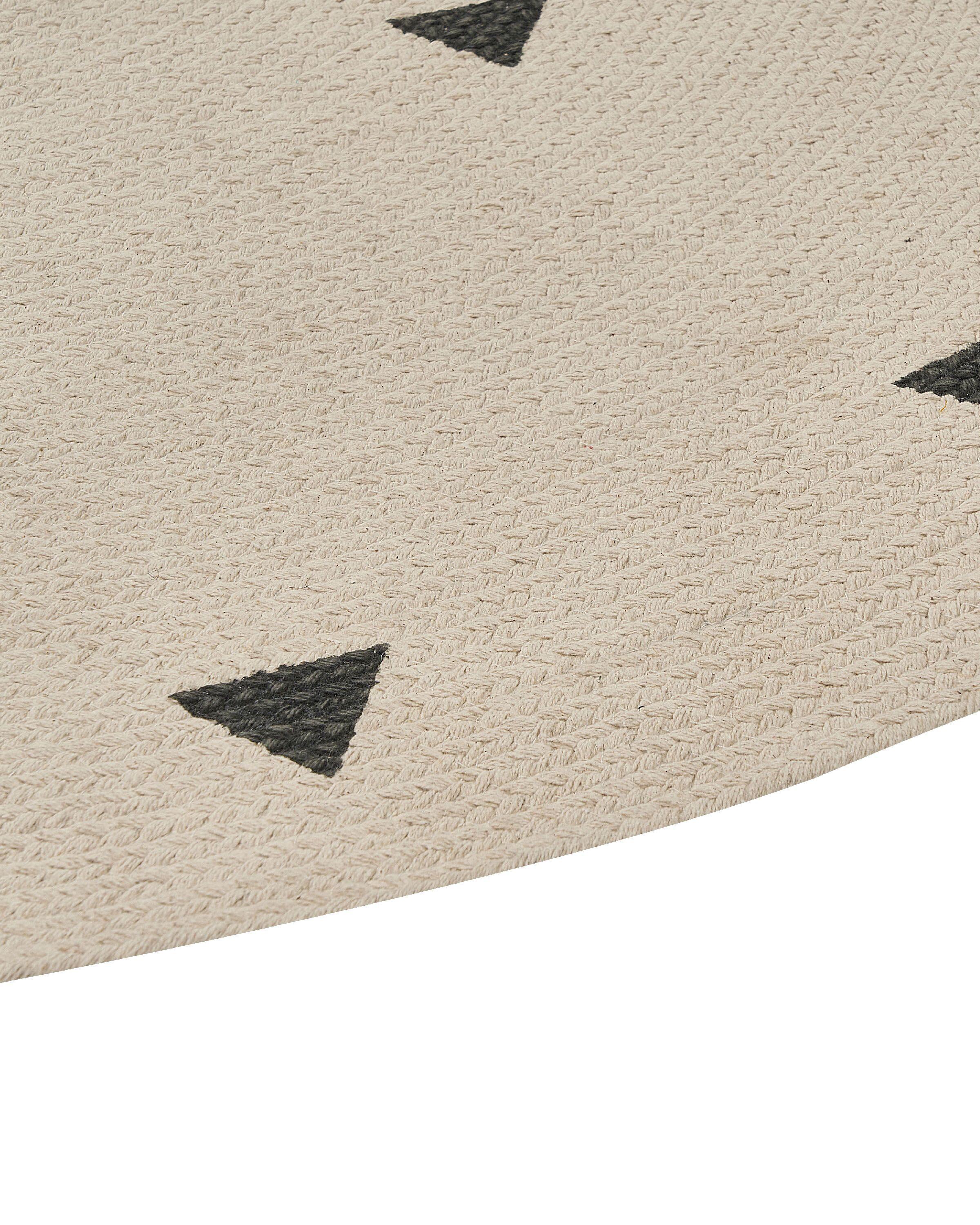 Beliani Kinderteppich aus Baumwolle Modern DURG