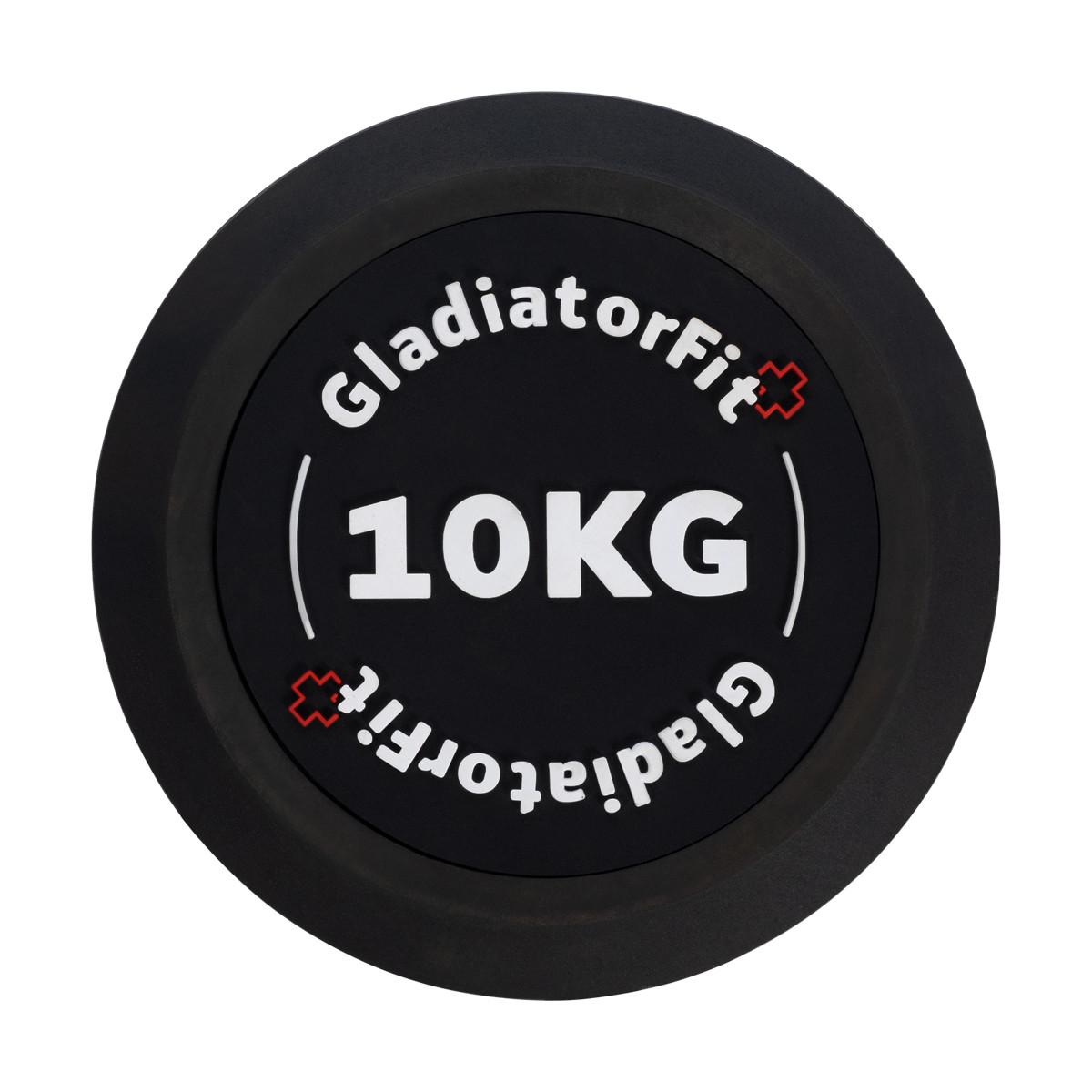 GladiatorFit GladiatorFit Gummi-Rundhanteln