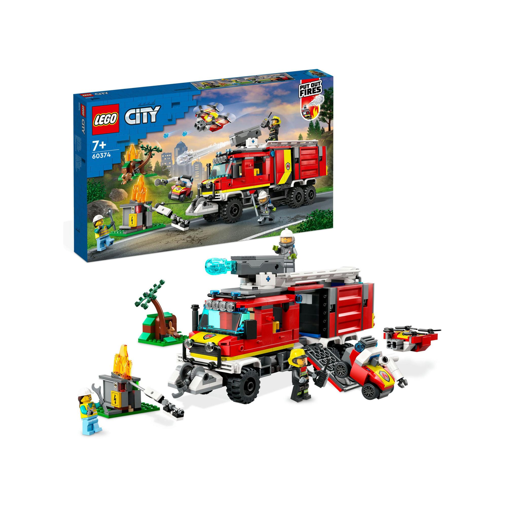LEGO® 60374 Einsatzleitwagen der Feuerwehr
