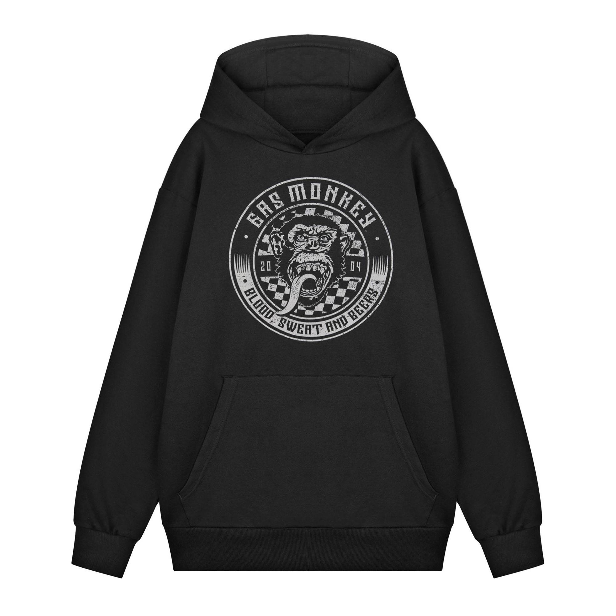 Gas Monkey Garage Checker Disc Kapuzenpullover