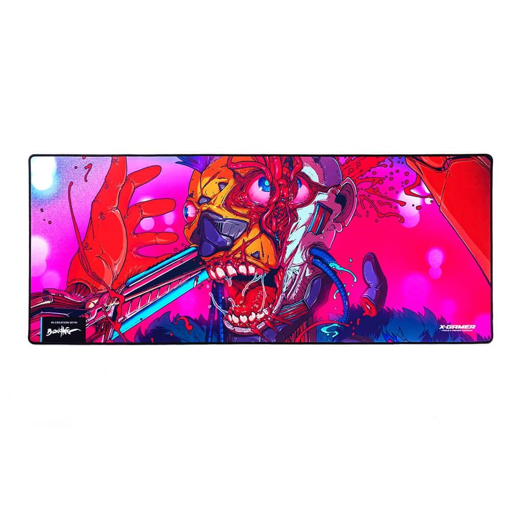 B2X X-GAMER Mousepad 1100x450 Cyber Bot