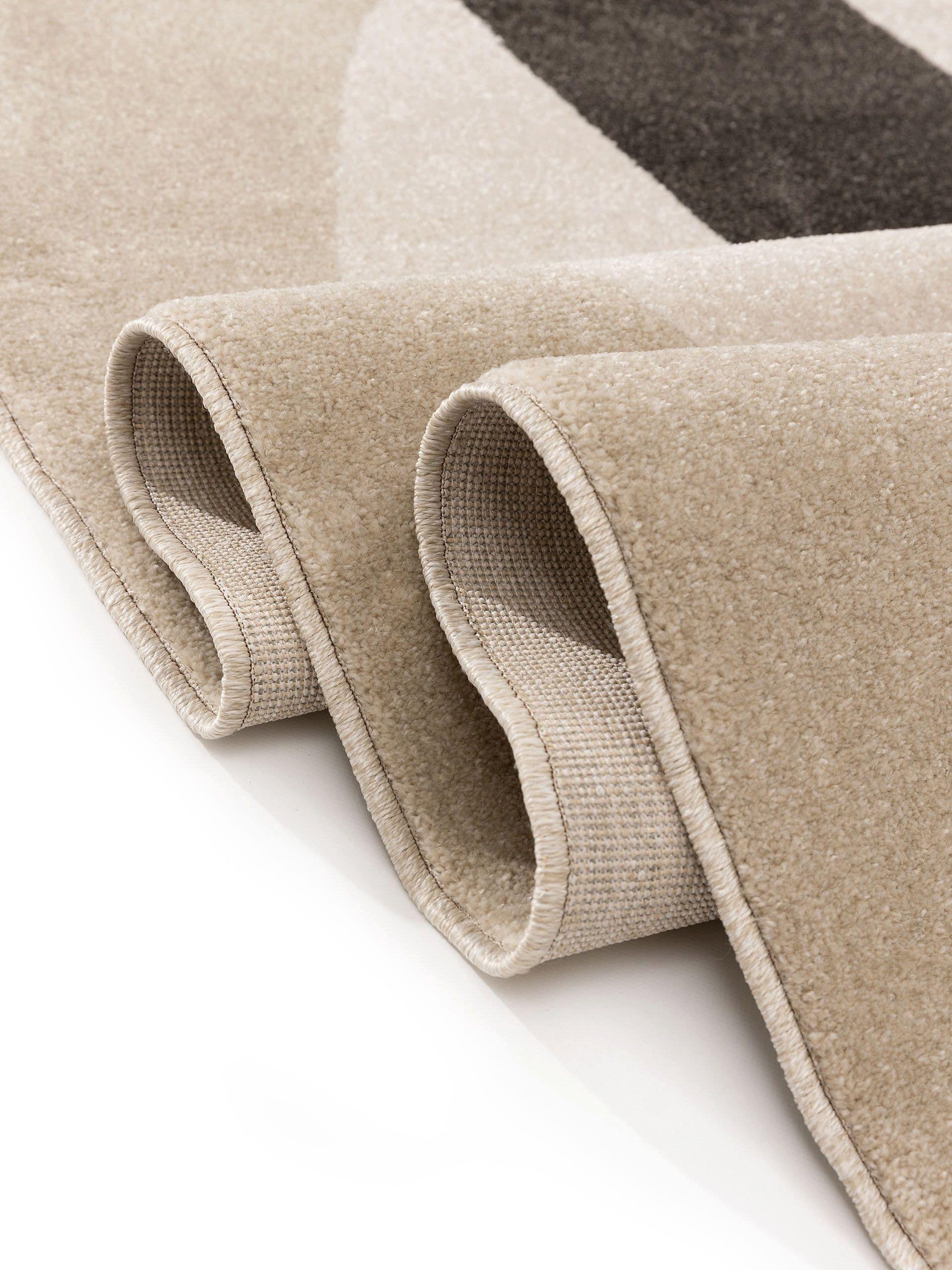 Benuta Teppich Ida CreamAnthrazit