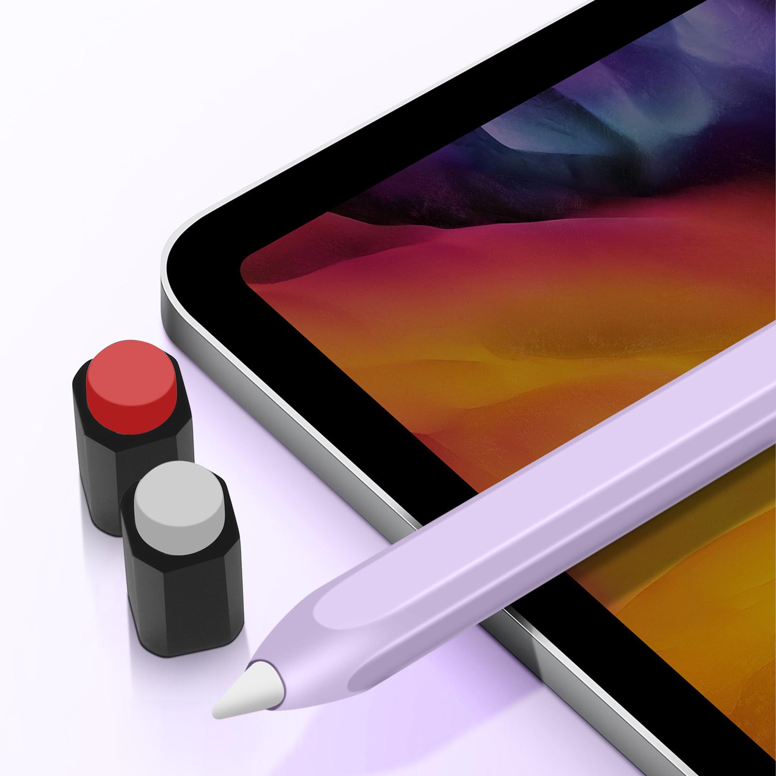 Avizar Apple Pencil 1 Stiftschutz Violett