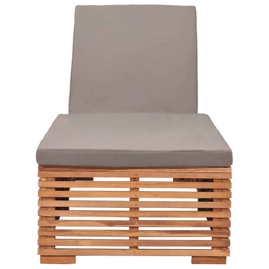VidaXL Sonnenliege teak