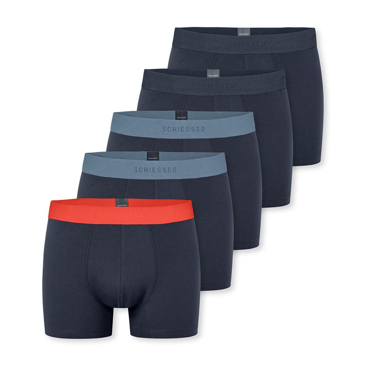 Schiesser 5er Pack 95/5 Organic Cotton - Retro Short / Pant