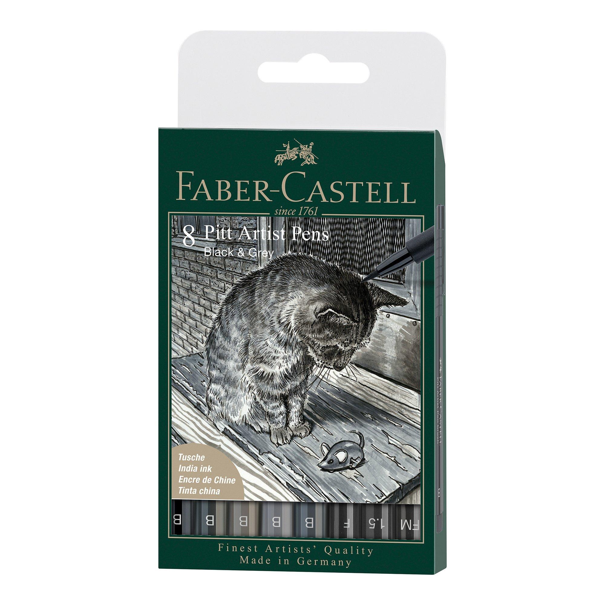 Faber-Castell Tuschestifte in Atelierbox Pitt Artist Pen