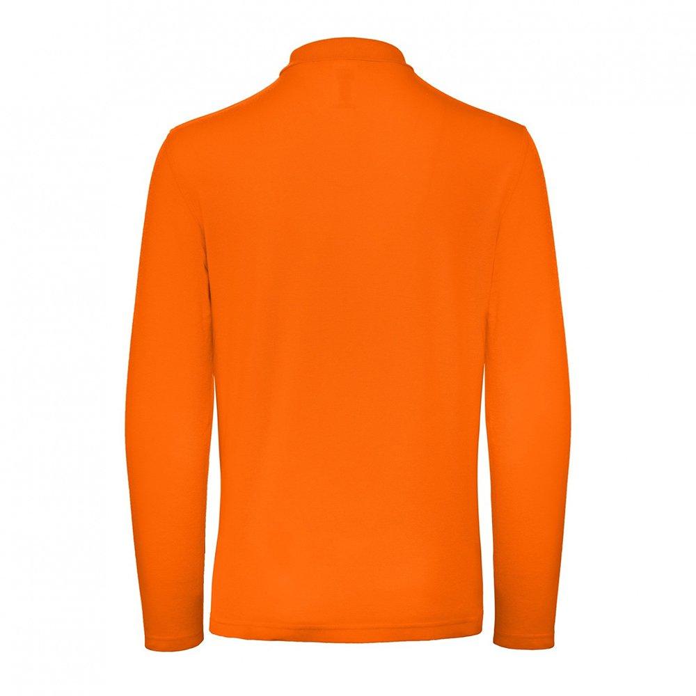 B and C ID.001 Langarm Polo 2er Pack