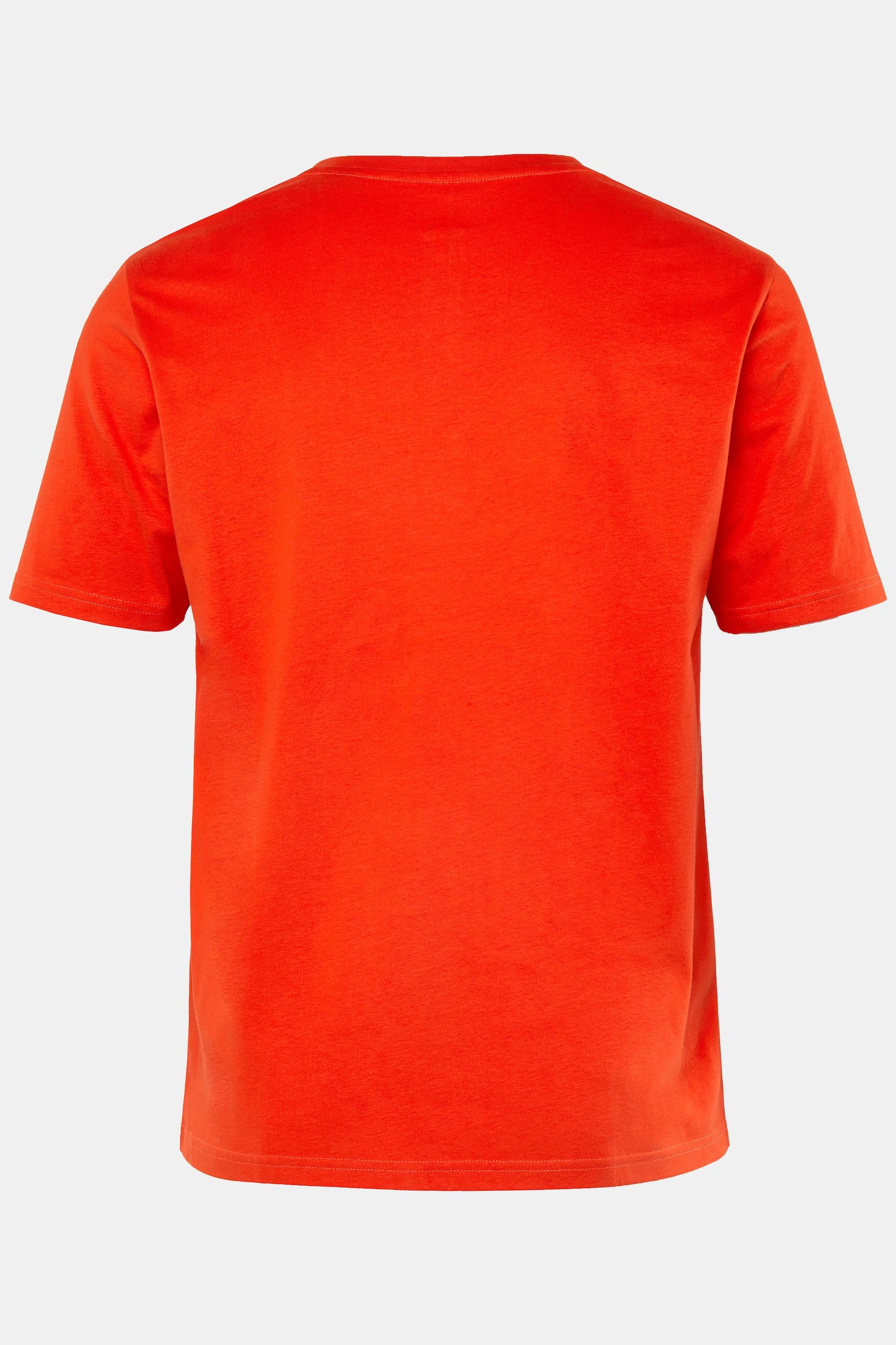 JP1880 Basic Henley Halbarm T-Shirt mit Knopfleiste