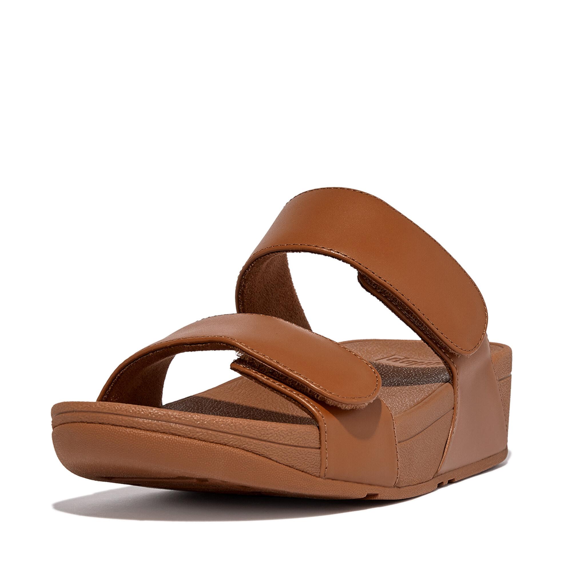 Fitflop ledersandalen für en lulu adjustable