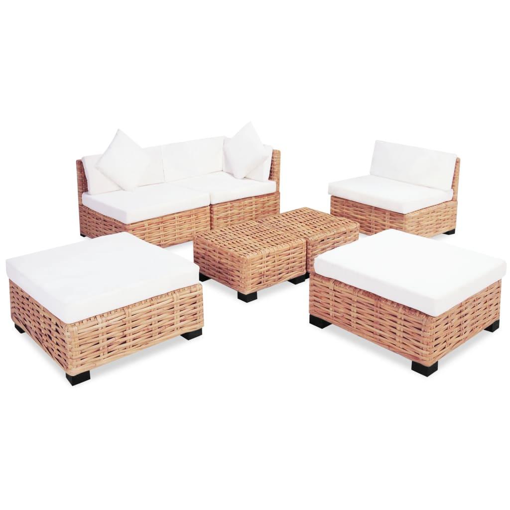 VidaXL Sofa-set rattan