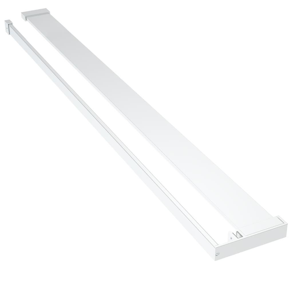 VidaXL Duschablage aluminium