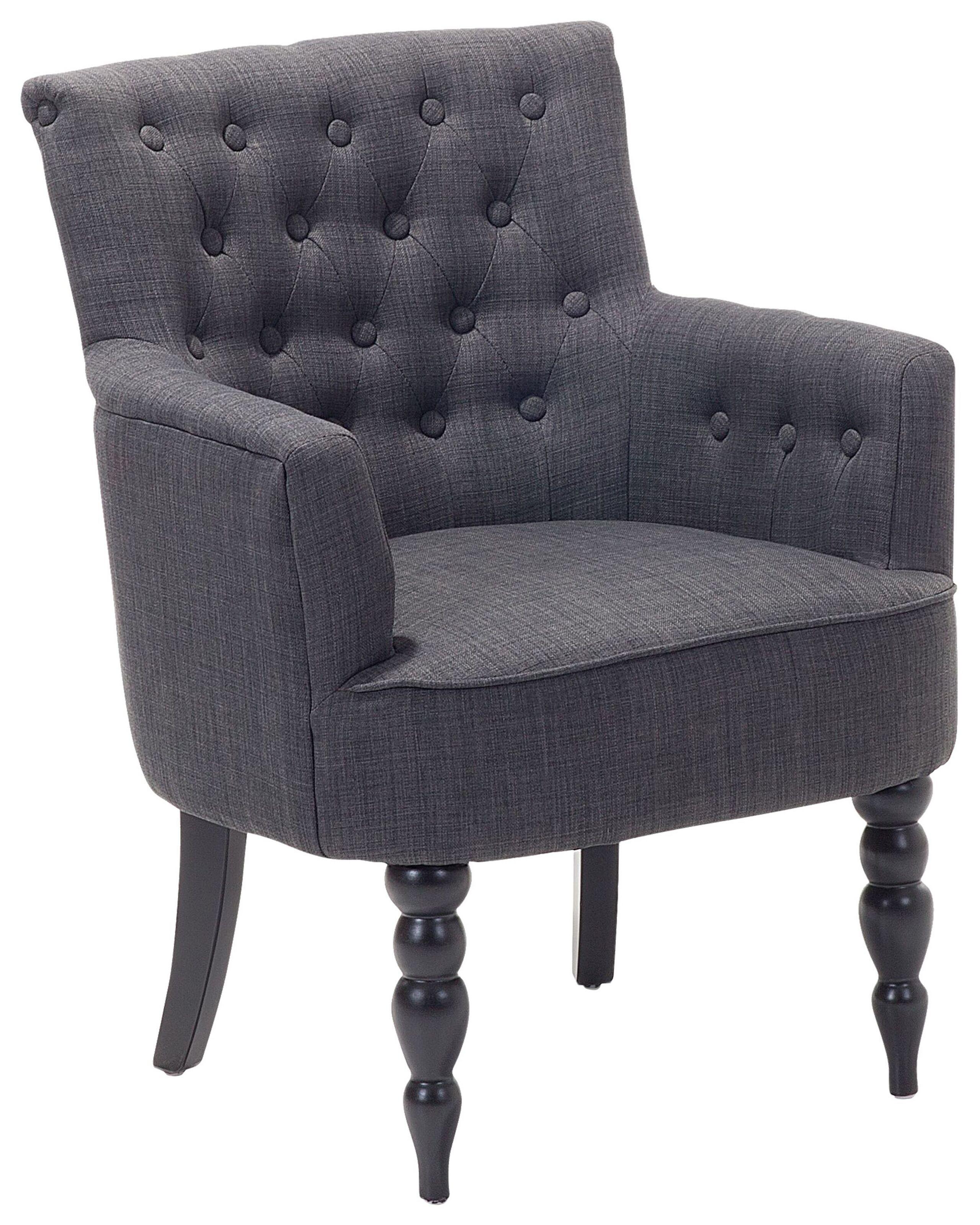Beliani Sessel aus Polyester Retro ALESUND