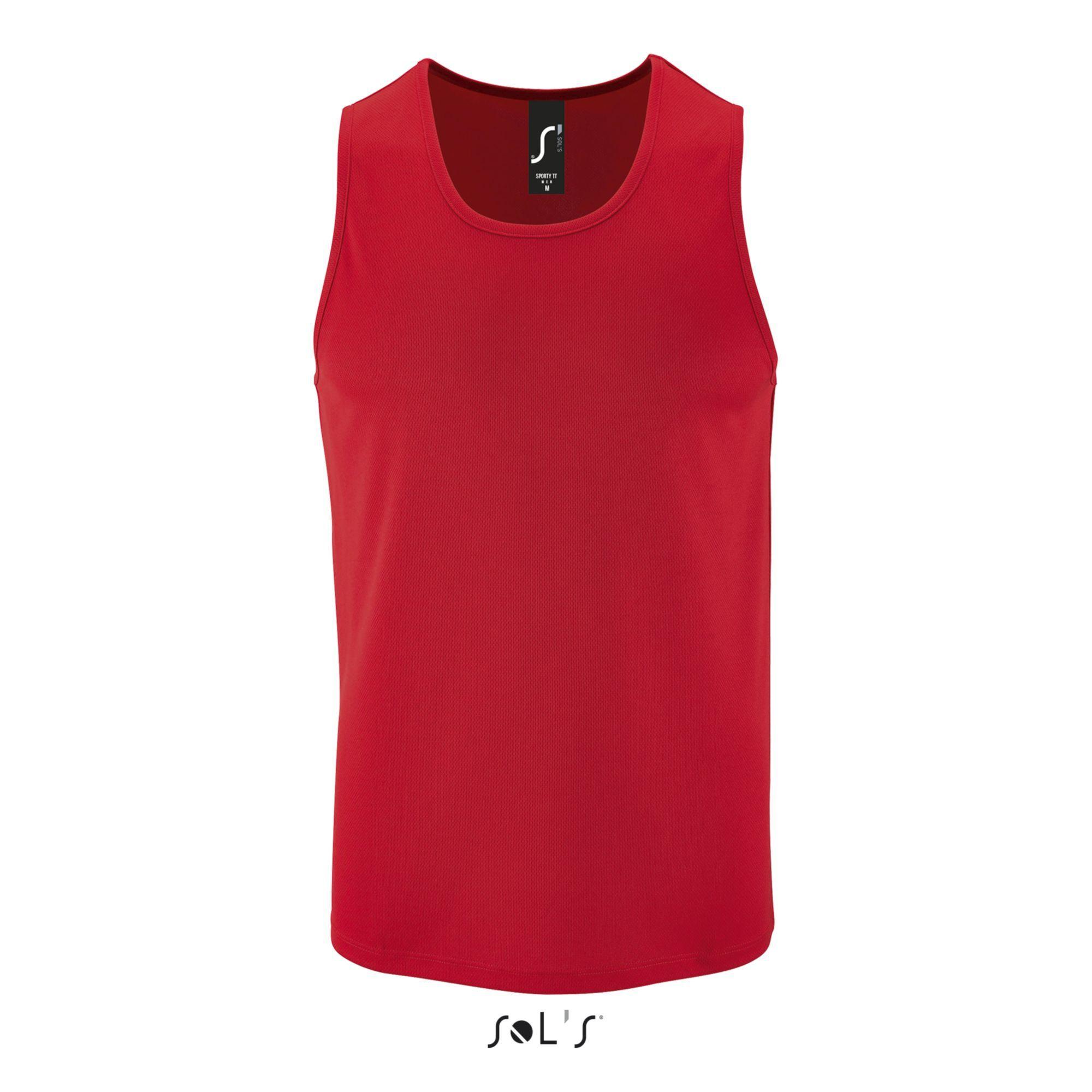SOLS Sporty TT Ärmelloses T-Shirt