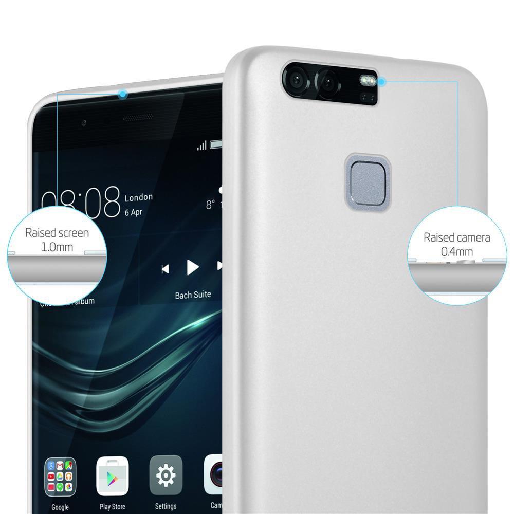 Cadorabo Hülle für Huawei P9 PLUS TPU Silikon Matt