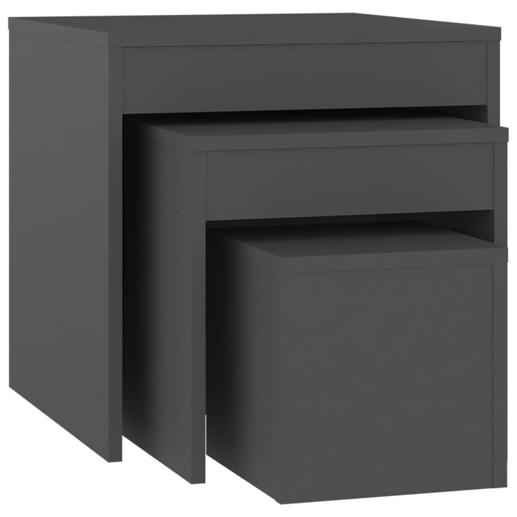 VidaXL Satztisch holzwerkstoff