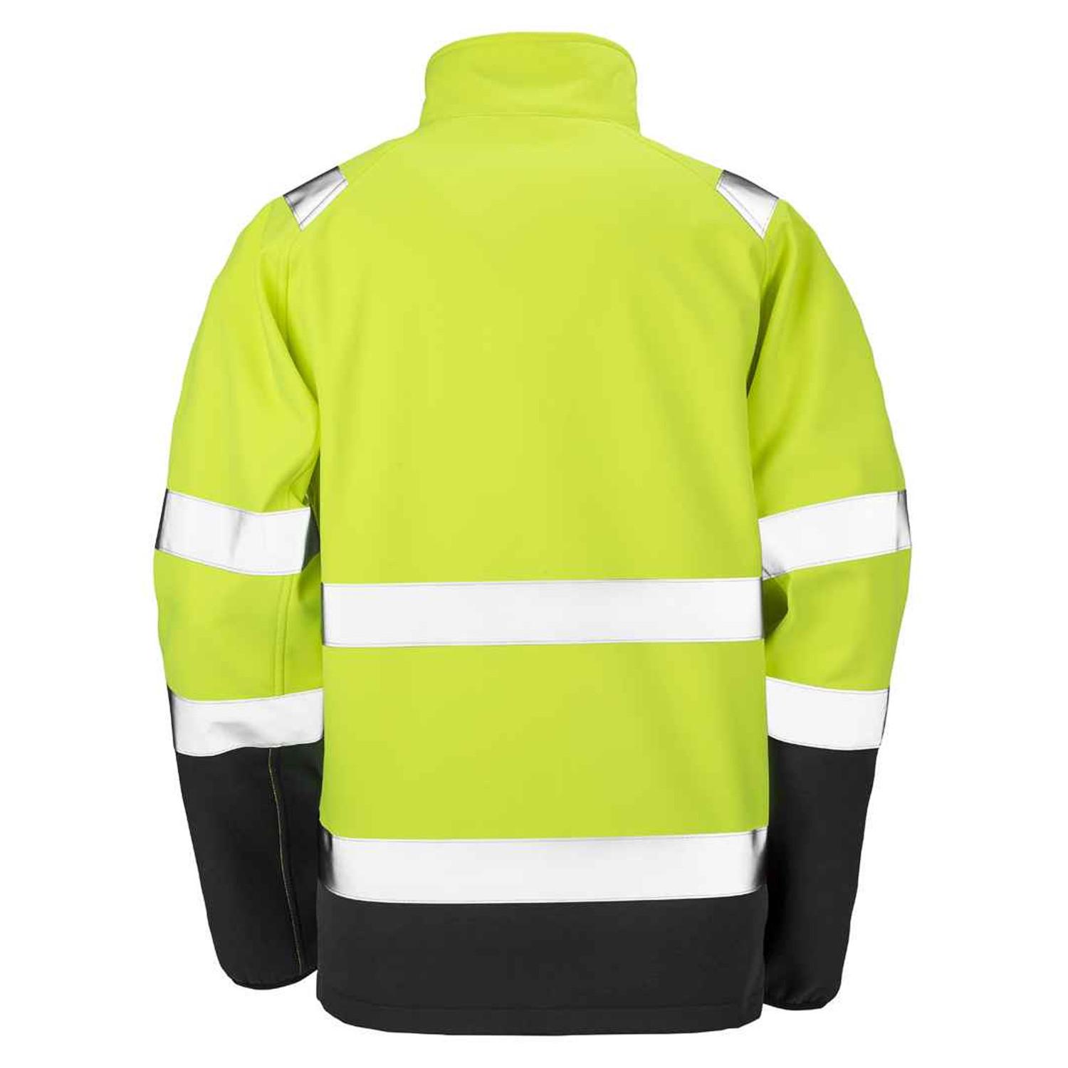 Result Erwachsene SafeGuard Bedruckbare Safety Soft Shell Jacke