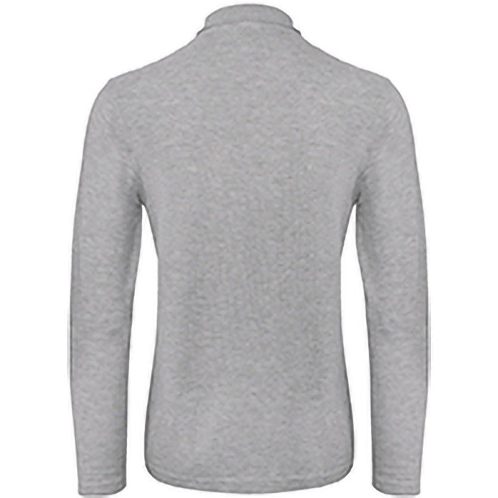 B and C ID.001 Langarm Polo Shirt