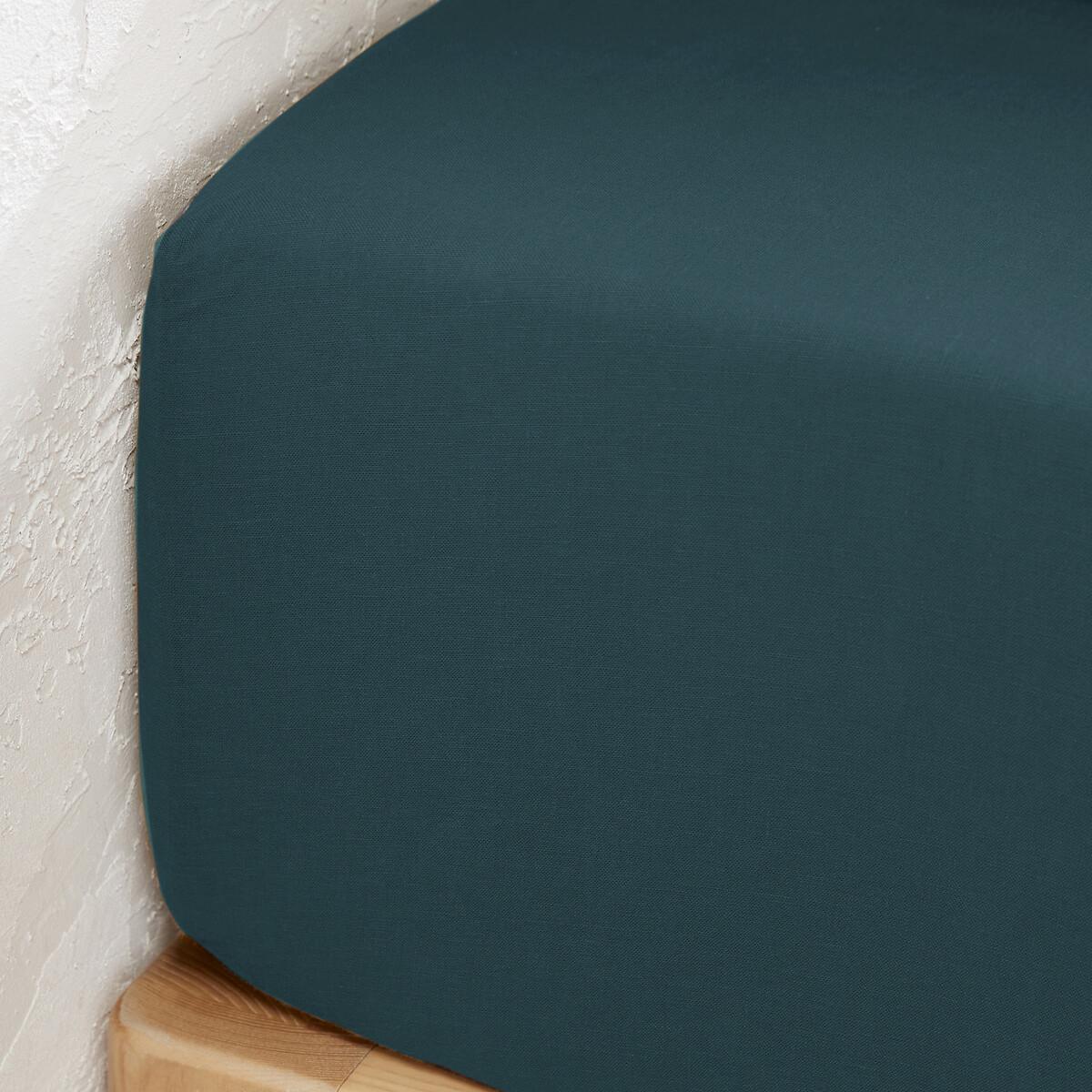 La Redoute Intérieurs Fixleintuch Linot aus vorgewaschenem Leinen