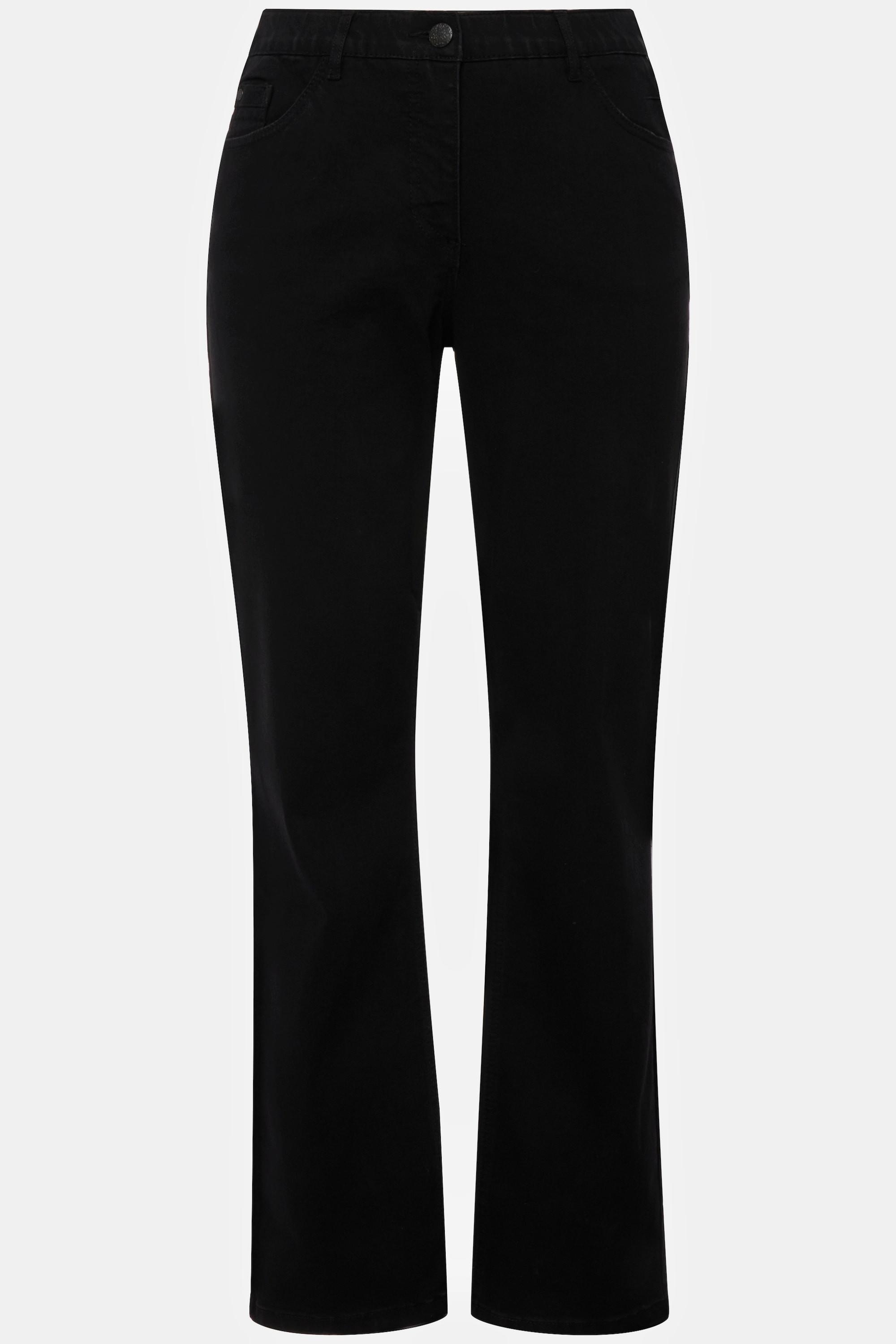 Ulla Popken Mandy Straight Leg 5-Pocket Komfortbund Jeans