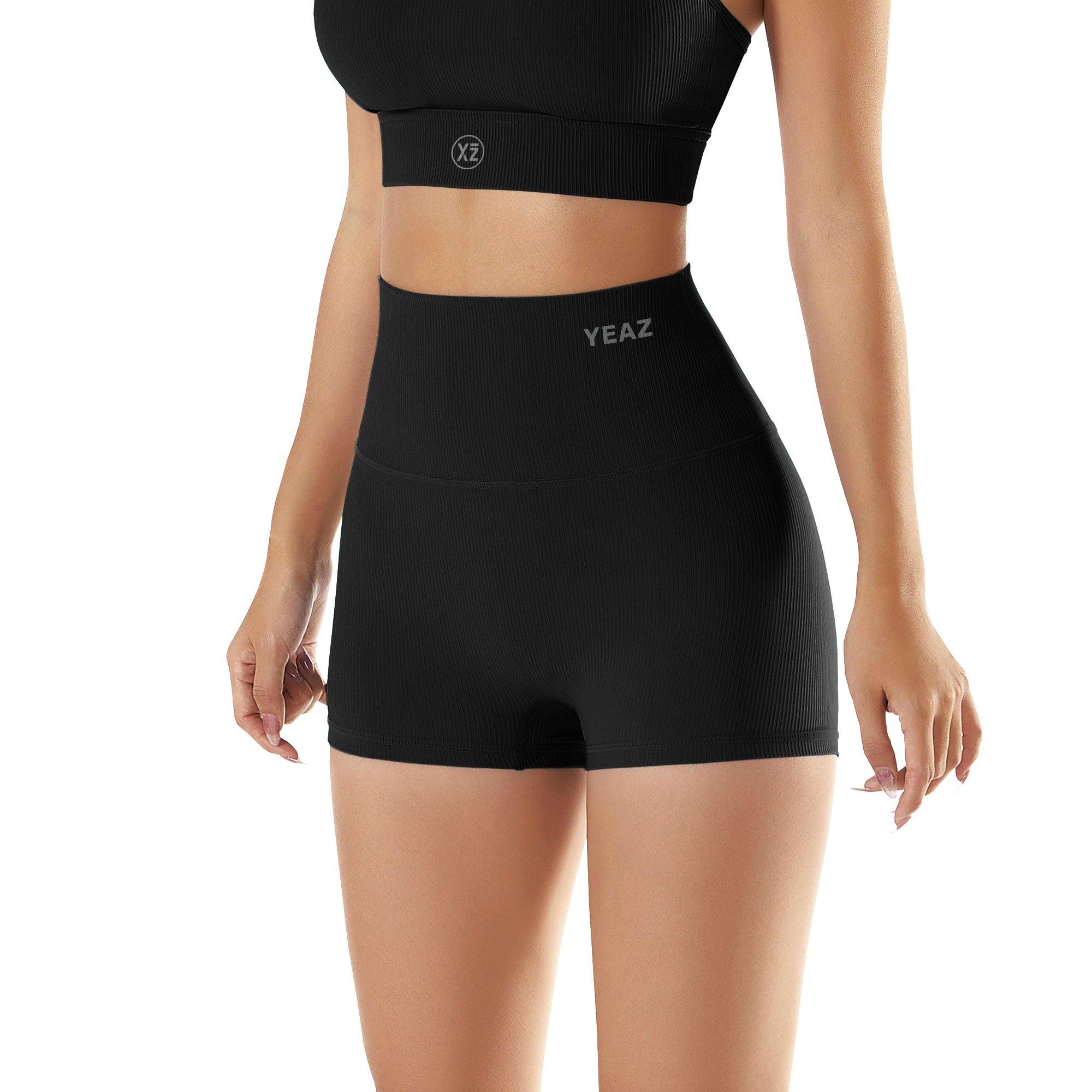 YEAZ CLUB LEVEL Shape Shorts - black magic