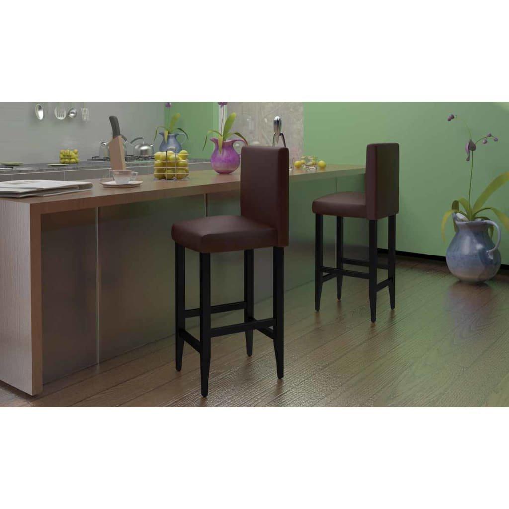 VidaXL Barhocker kunstleder
