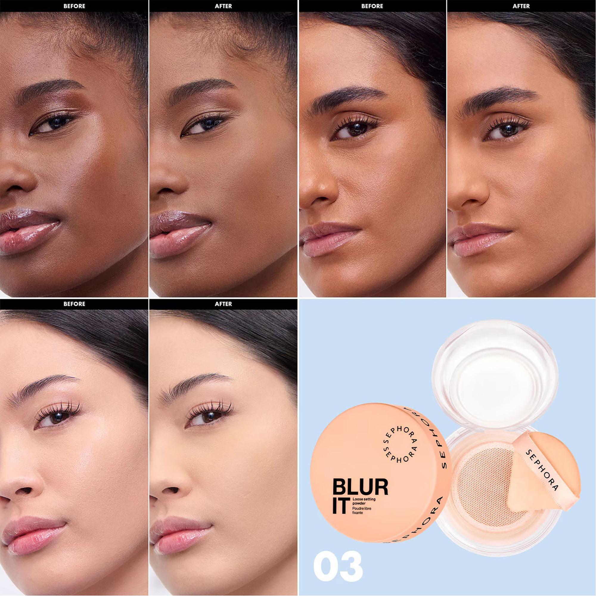 SEPHORA BLUR IT - Loser Fixierpuder