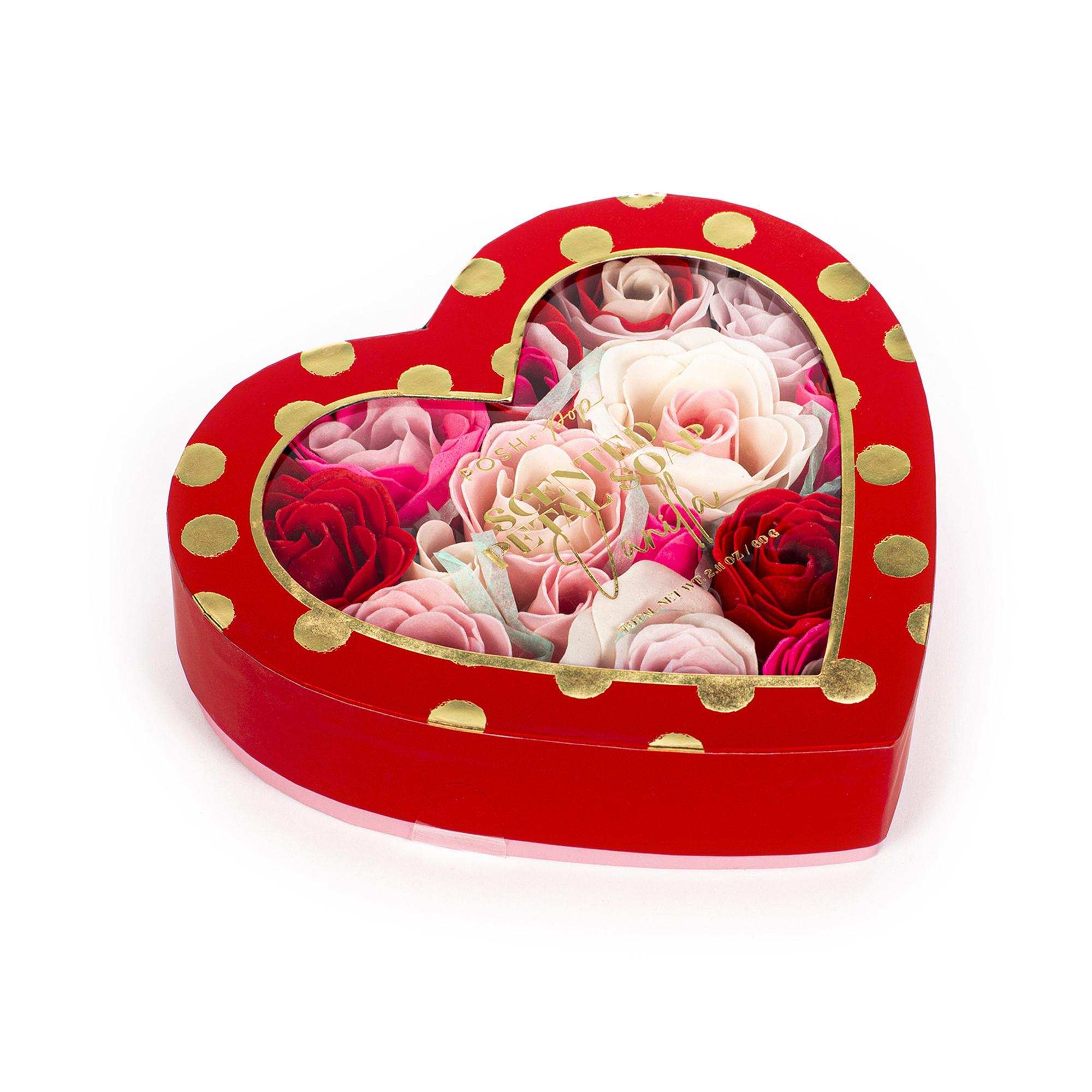 Simple Pleasures Seifenblüten In Herzbox